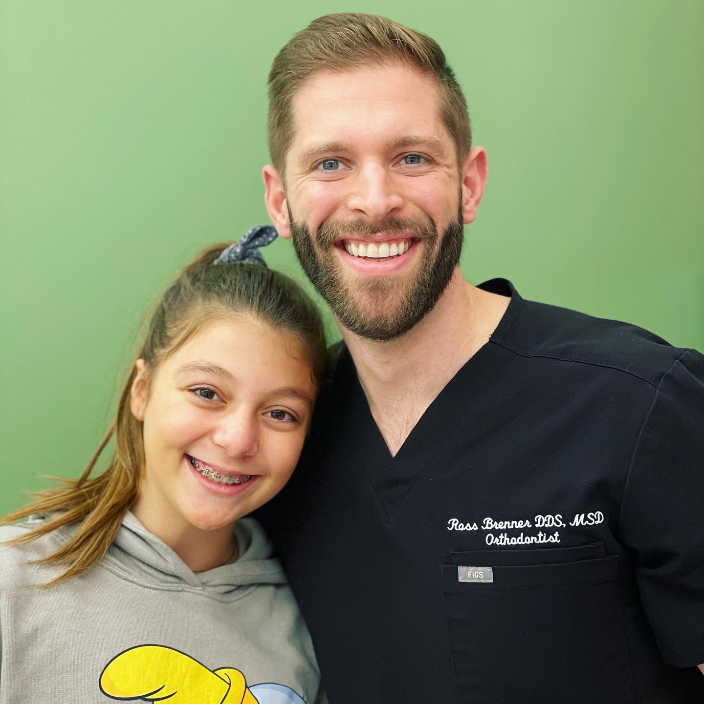 photo of teen patient smiling